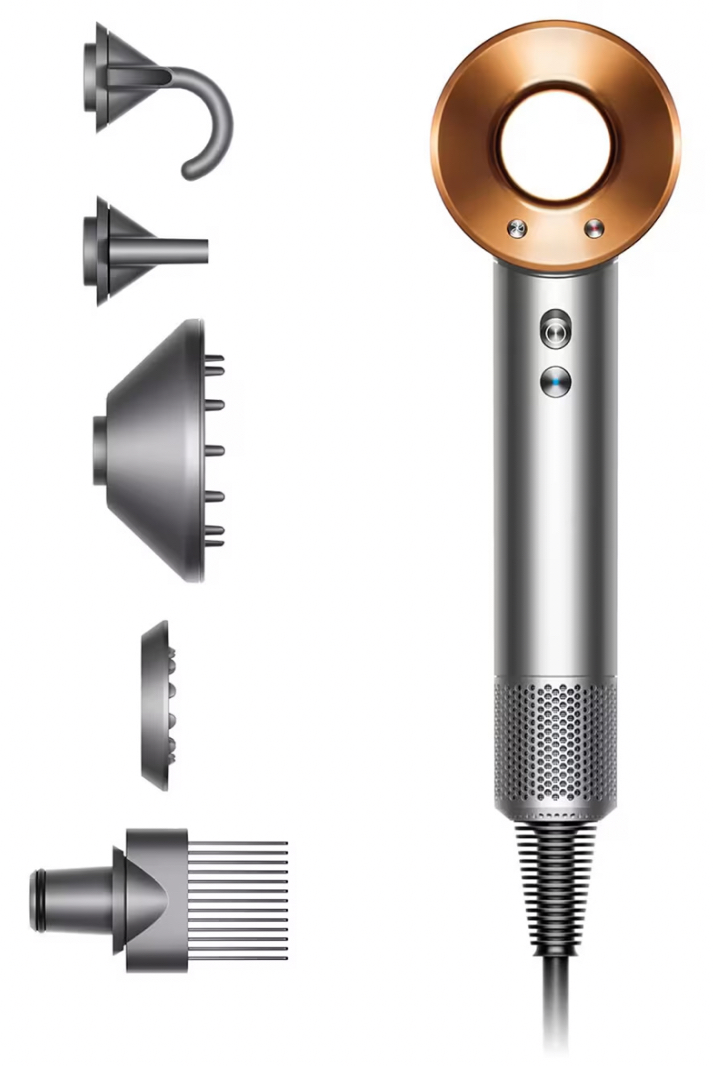 Фен Dyson Supersonic HD07 Nickel Copper (EU)