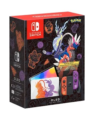 Игровая приставка Nintendo Switch OLED Pokemon Scarlet & Violet Edition