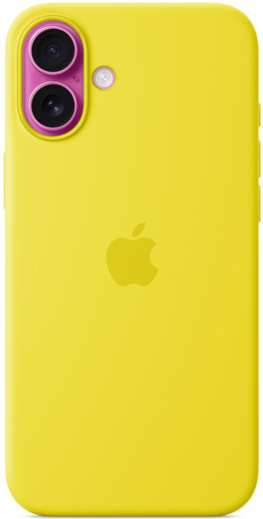 Чехол для iPhone 16 Silicone Case with MagSafe Star Fruit