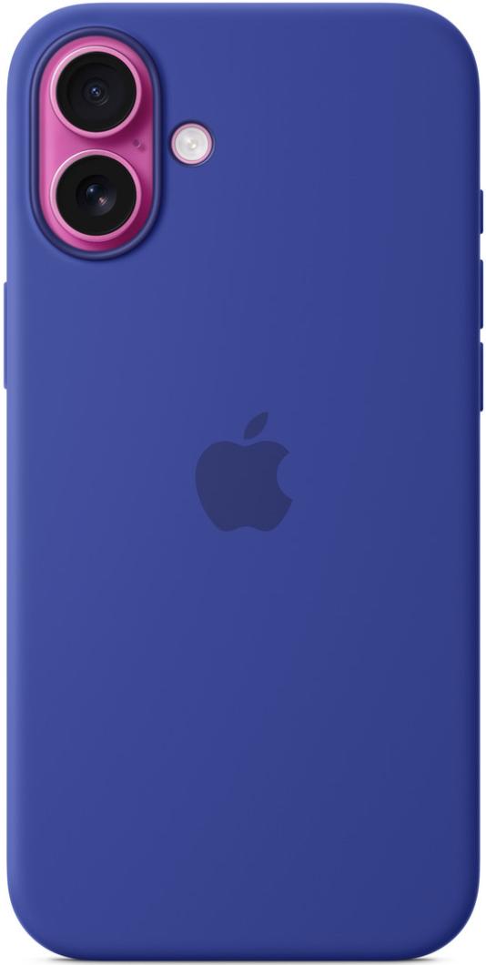 Чехол для iPhone 16 Plus Silicone Case with MagSafe Ultramarine