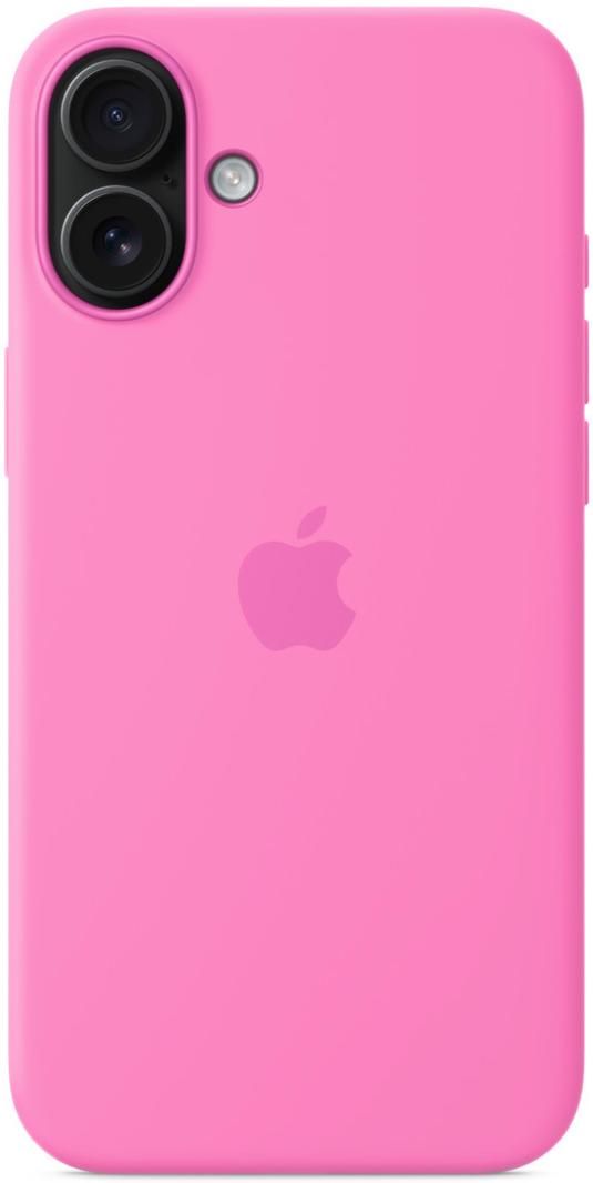 Чехол для iPhone 16 Plus Silicone Case with MagSafe Peony