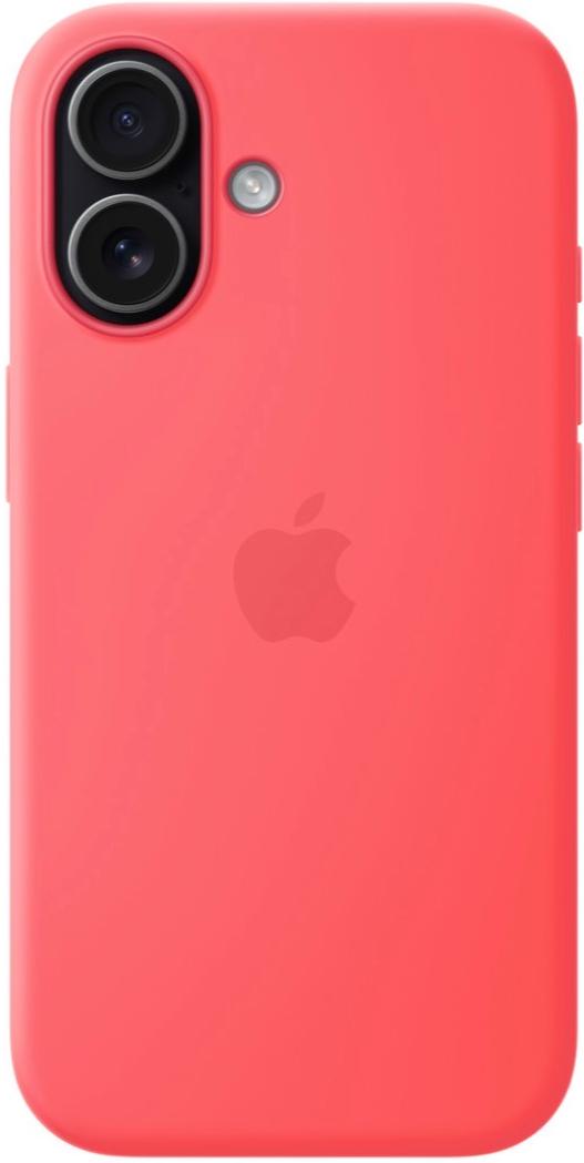 Чехол для iPhone 17 Silicone Case with MagSafe Bright Guava