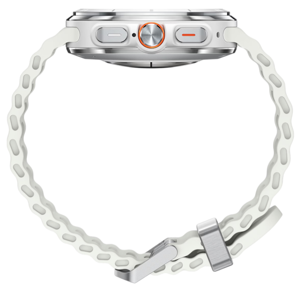 Часы Samsung Galaxy Watch Ultra 47mm LTE Titanium White Marine Band White (2025)