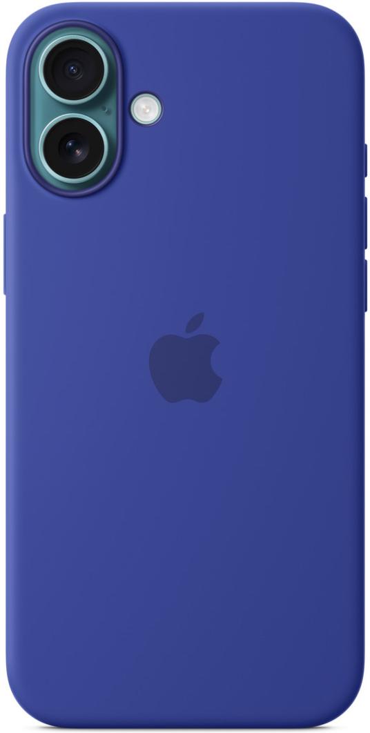 Чехол для iPhone 16 Silicone Case with MagSafe Ultramarine