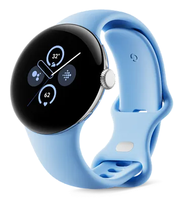 Часы Google Pixel Watch 2 Polished Silver Case/Bay