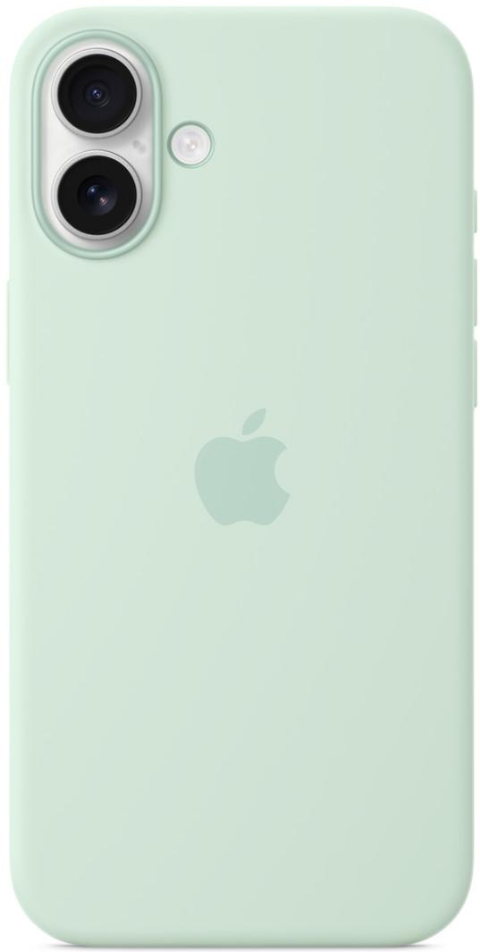 Чехол для iPhone 16 Plus Silicone Case with MagSafe Aquamarine