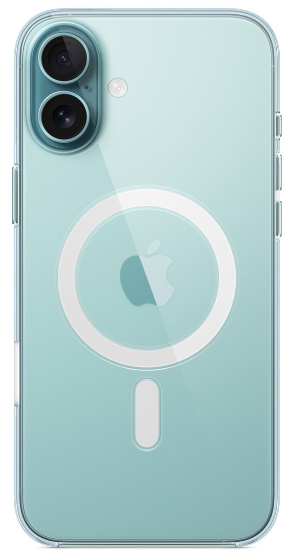 Чехол для iPhone 16 Plus Clear Case with MagSafe