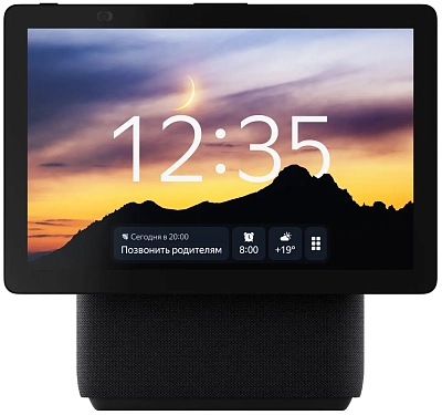 Умная колонка Яндекс.станция Дуо Макс черный