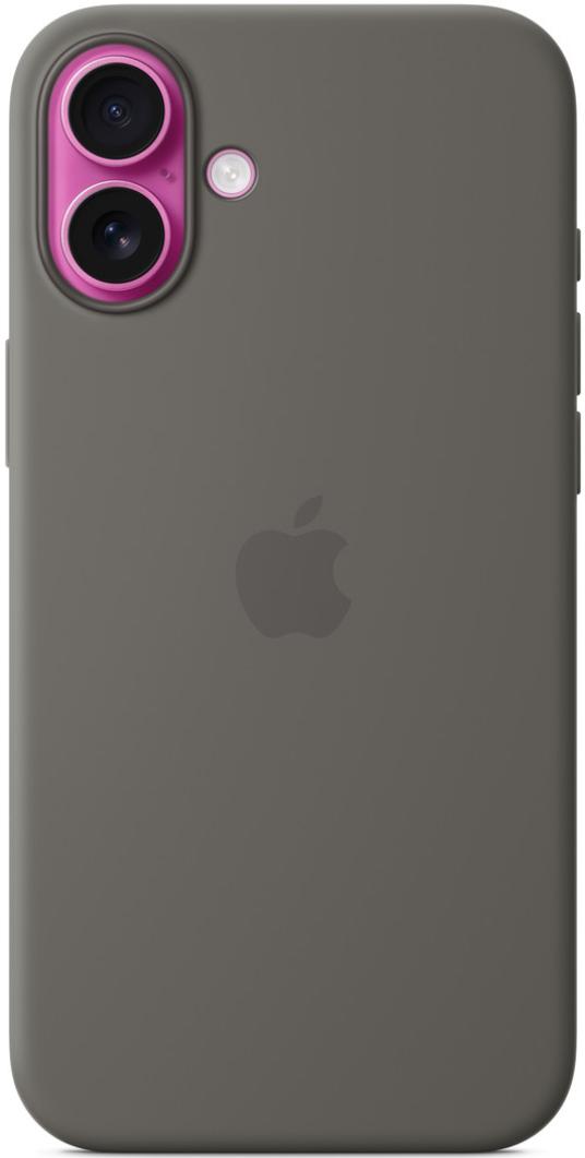 Чехол для iPhone 16 Silicone Case with MagSafe Stone Gray