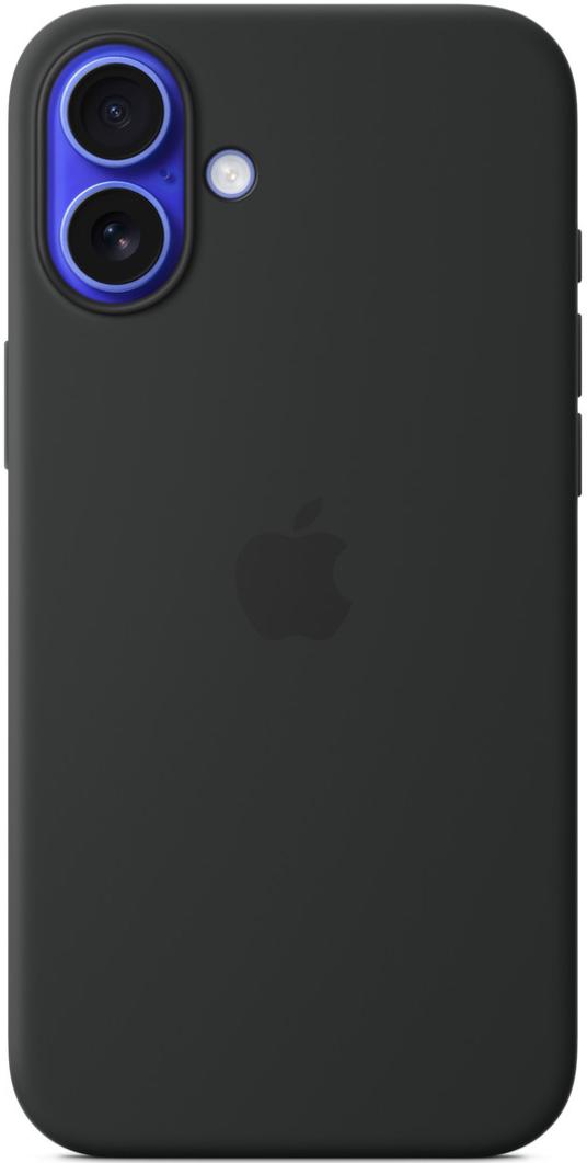 Чехол для iPhone 16 Plus Silicone Case with MagSafe Black