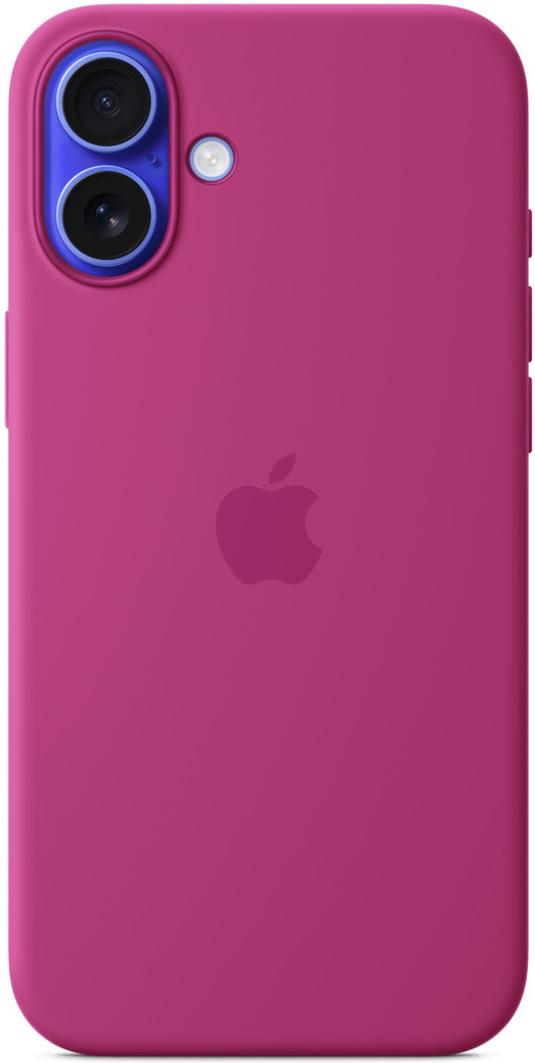 Чехол для iPhone 16 Silicone Case with MagSafe Fuchsia