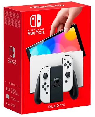 Игровая приставка Nintendo Switch OLED White