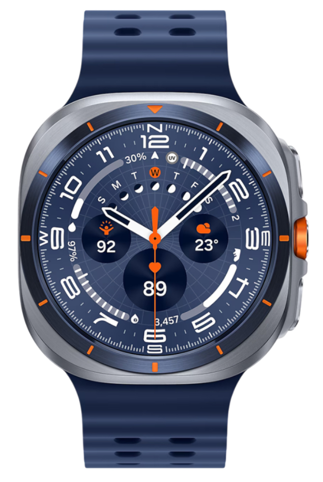 Часы Samsung Galaxy Watch Ultra 47mm LTE Titanium Gray Marine Band Navy (2025)