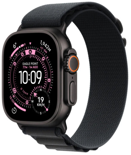 Часы Apple Watch Ultra 3 2025 49mm Black Titanium Case Alpine Loop Black L
