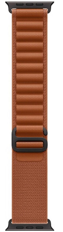 Часы Apple Watch Ultra 3 2025 49mm Black Titanium Case Alpine Loop Terra Cotta L
