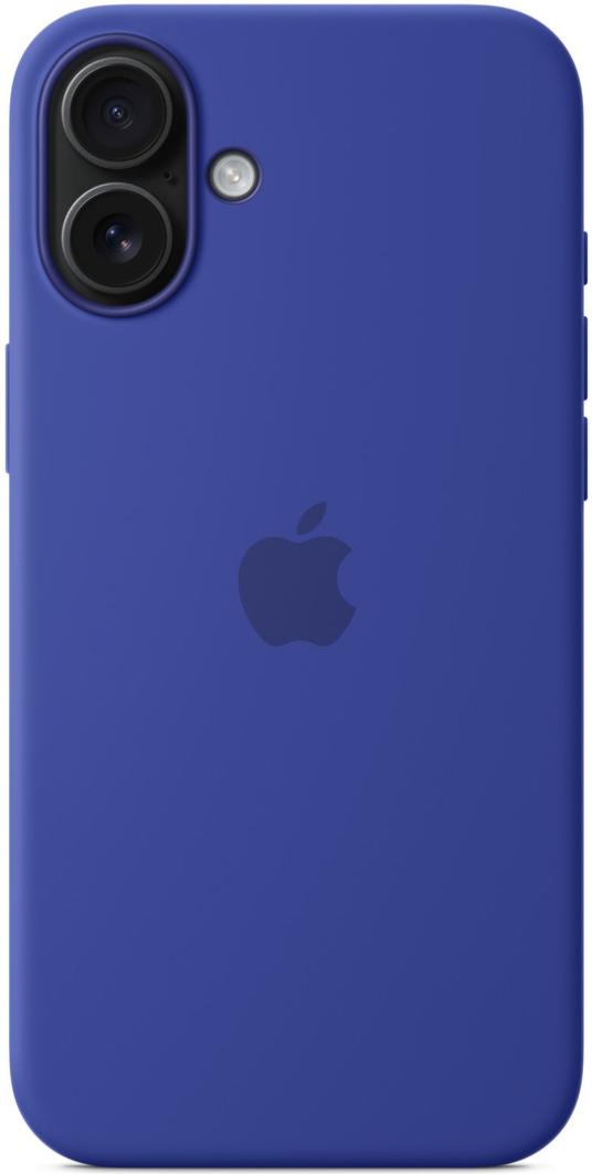 Чехол для iPhone 16 Silicone Case with MagSafe Ultramarine