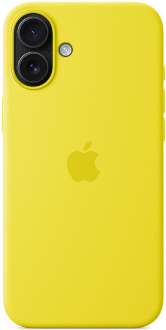Чехол для iPhone 16 Plus Silicone Case with MagSafe Star Fruit