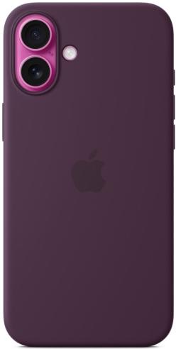 Чехол для iPhone 16 Silicone Case with MagSafe Plum