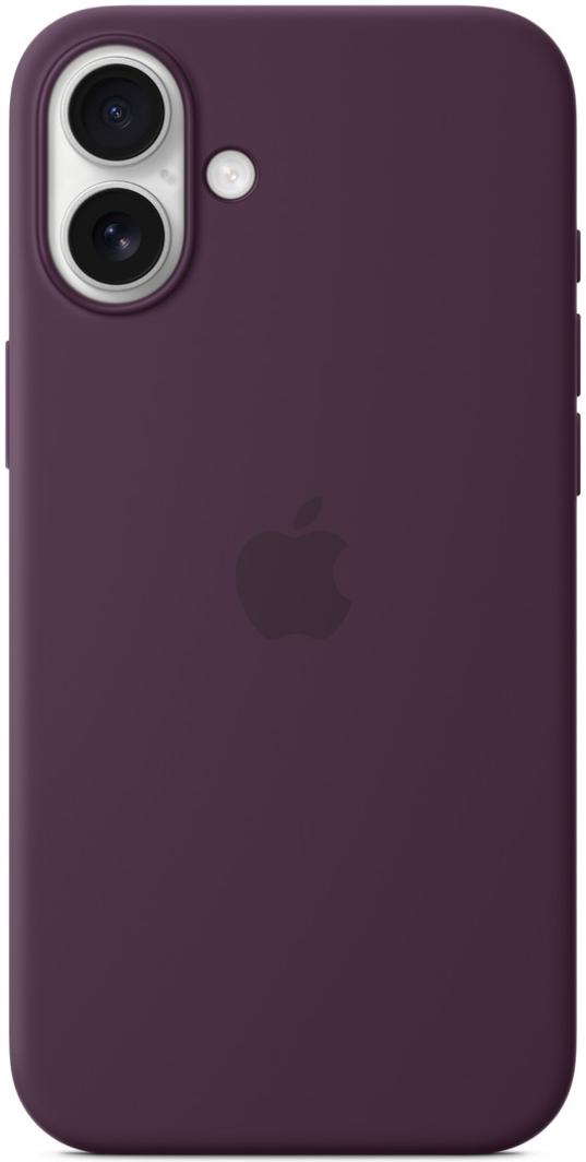 Чехол для iPhone 16 Silicone Case with MagSafe Plum