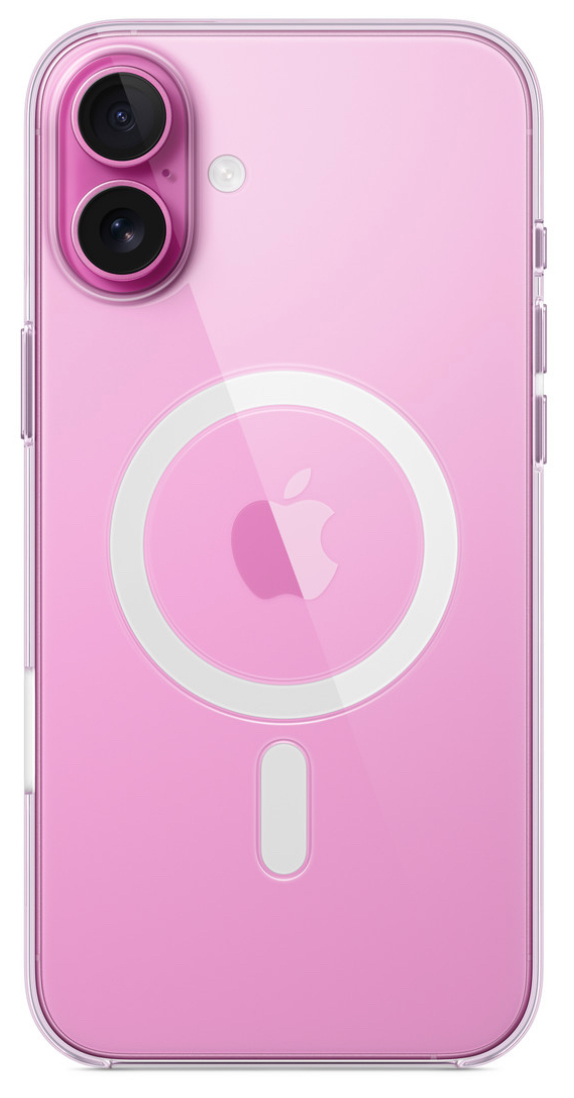 Чехол для iPhone 16 Plus Clear Case with MagSafe