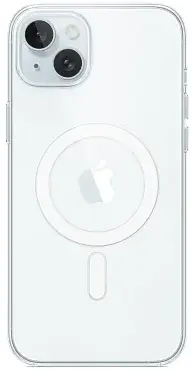 Чехол для iPhone 15 Clear Case with MagSafe