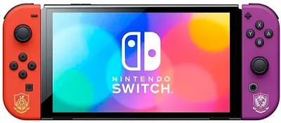 Игровая приставка Nintendo Switch OLED Pokemon Scarlet & Violet Edition