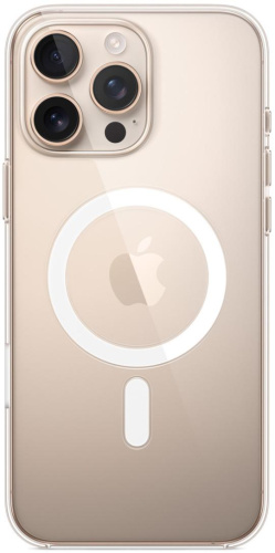 Чехол для iPhone 16 Pro Max Clear Case with MagSafe