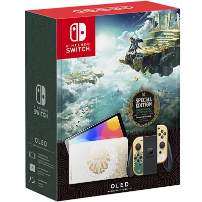Игровая приставка Nintendo Switch OLED The Legend of Zelda Edition