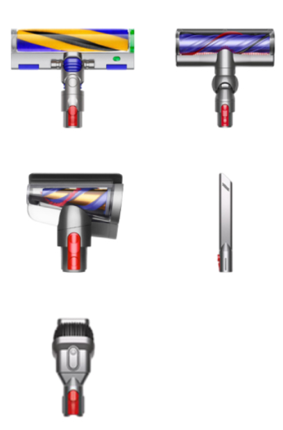 Беспроводной вертикальный пылесос Dyson V12 Slim Absolute (SV46)