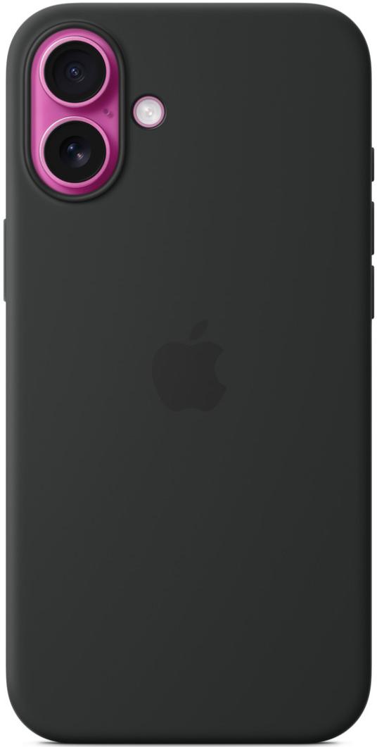 Чехол для iPhone 16 Plus Silicone Case with MagSafe Black