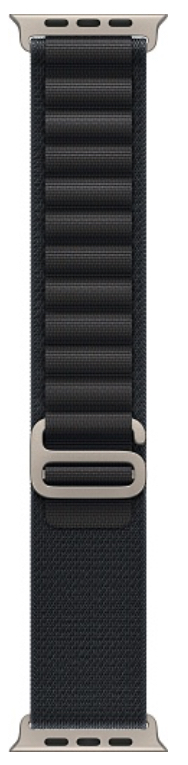 Часы Apple Watch Ultra 3 2025 49mm Natural Titanium Case Alpine Loop Black M