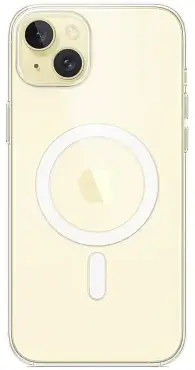 Чехол для iPhone 15 Clear Case with MagSafe