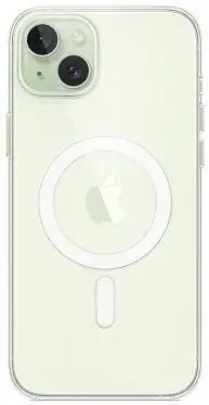 Чехол для iPhone 15 Clear Case with MagSafe