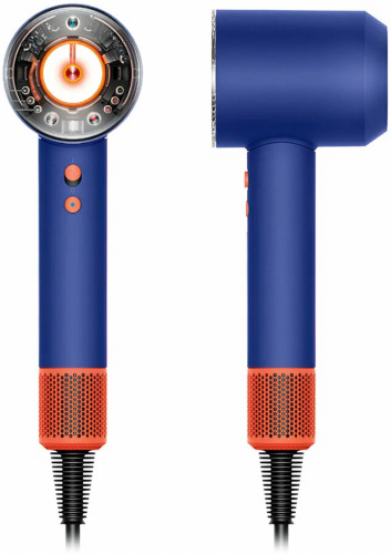 Фен Dyson Supersonic Nural HD16 Vinca Blue/Topaz Orange Gift Edition