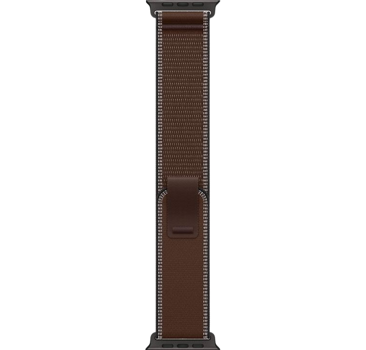 Часы Apple Watch Ultra 4 49mm Black Titanium Case Trail Loop Dark Umber M/L