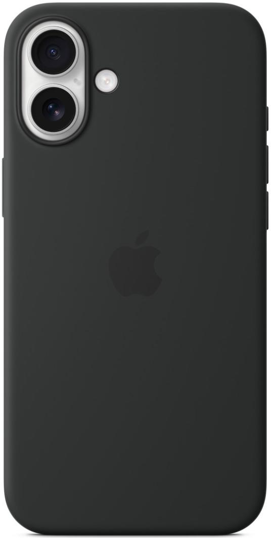 Чехол для iPhone 16 Silicone Case with MagSafe Black