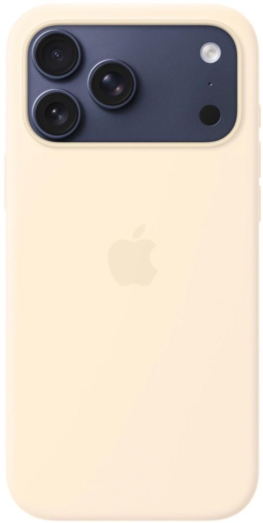 Чехол для iPhone 17 Pro Silicone Case with MagSafe Vanilla