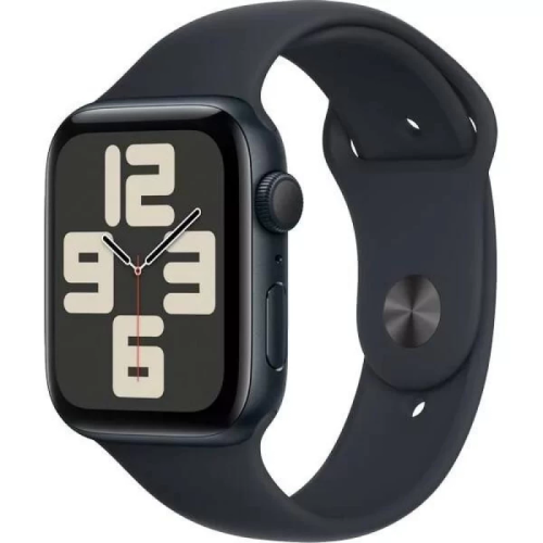Часы Apple Watch Series SE2 2024 44mm Midnight Aluminium Case GPS Sport Band Midnight M/L