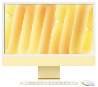 Моноблок Apple iMac 24" M4 10CPU 10CPU 16GB 512GB Yellow