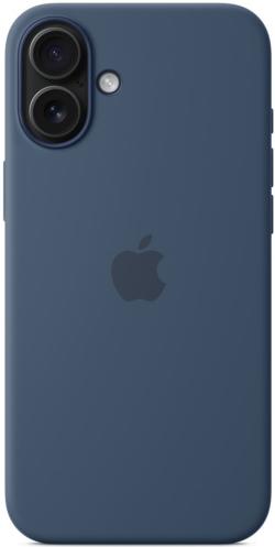 Чехол для iPhone 16 Silicone Case with MagSafe Denim