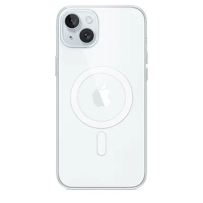 Чехол для iPhone 15 Plus Clear Case with MagSafe