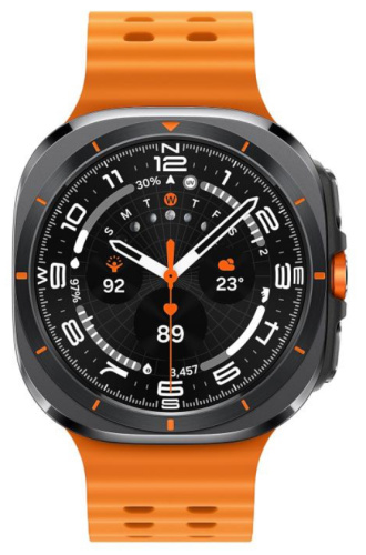 Часы Samsung Galaxy Watch Ultra 47mm LTE Titanium Gray Marine Band Orange (2024)