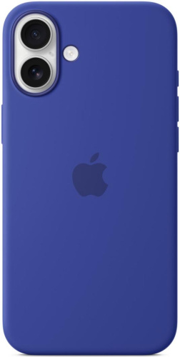 Чехол для iPhone 16 Silicone Case with MagSafe Ultramarine