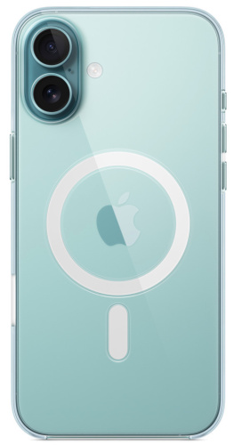 Чехол для iPhone 16 Plus Clear Case with MagSafe