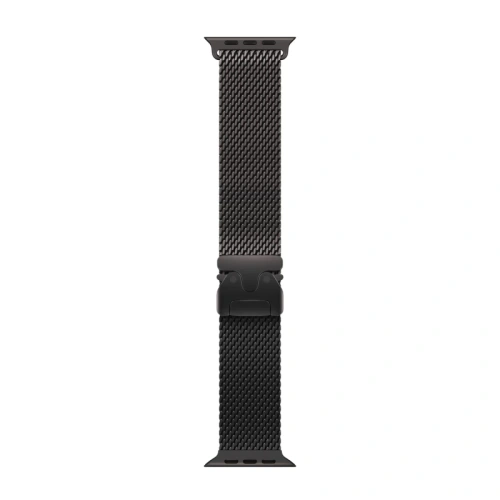 Часы Apple watch Ultra 2 2024 49mm Black Titanium Case Titanium Milanese Loop Natural S