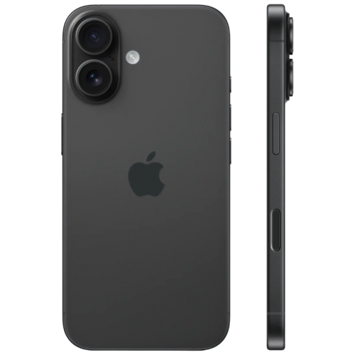 Смартфон Apple iPhone 16 256GB Sim+eSim Black